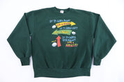90's Golf Humor Graphic Sweatshirt