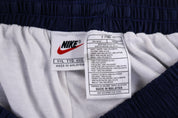 90's Nike Embroidered Logo Blue Track Pants