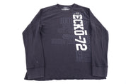 Ecko Unltd Black Thermal LS T-shirt