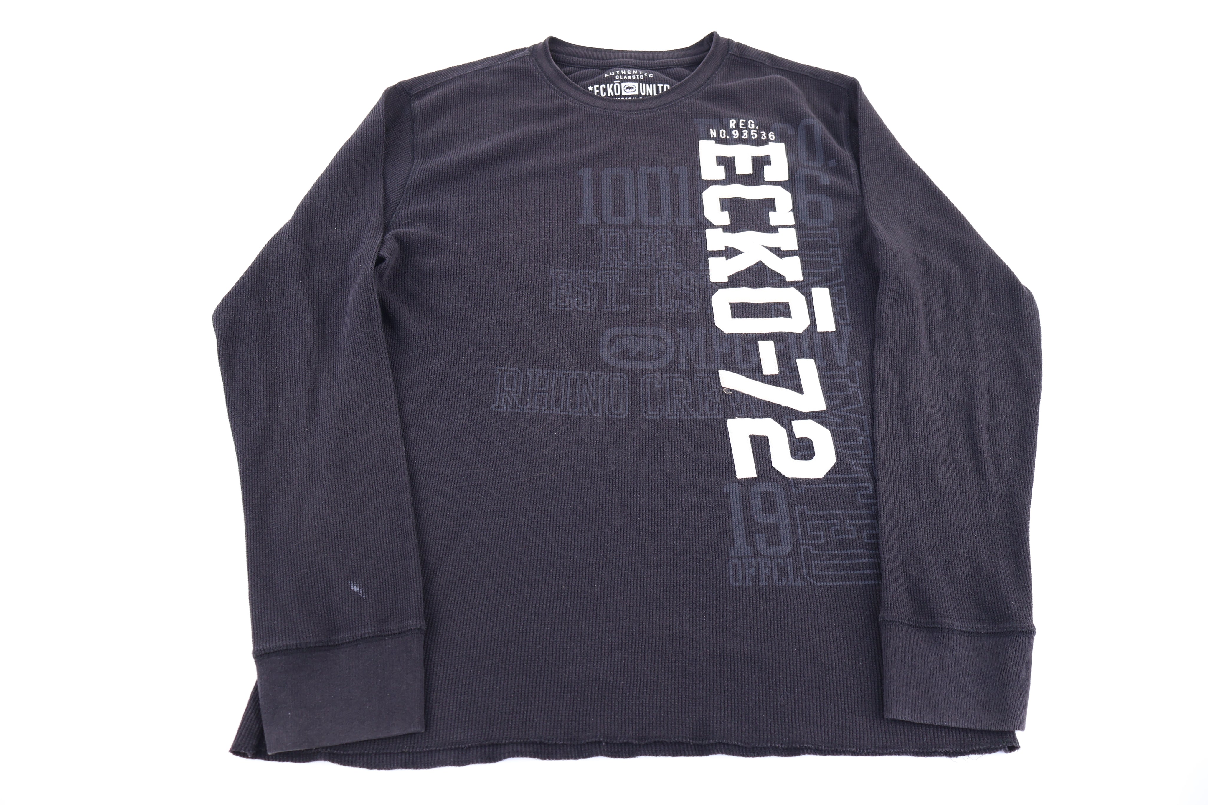 Ecko Unltd Black Thermal LS T-shirt