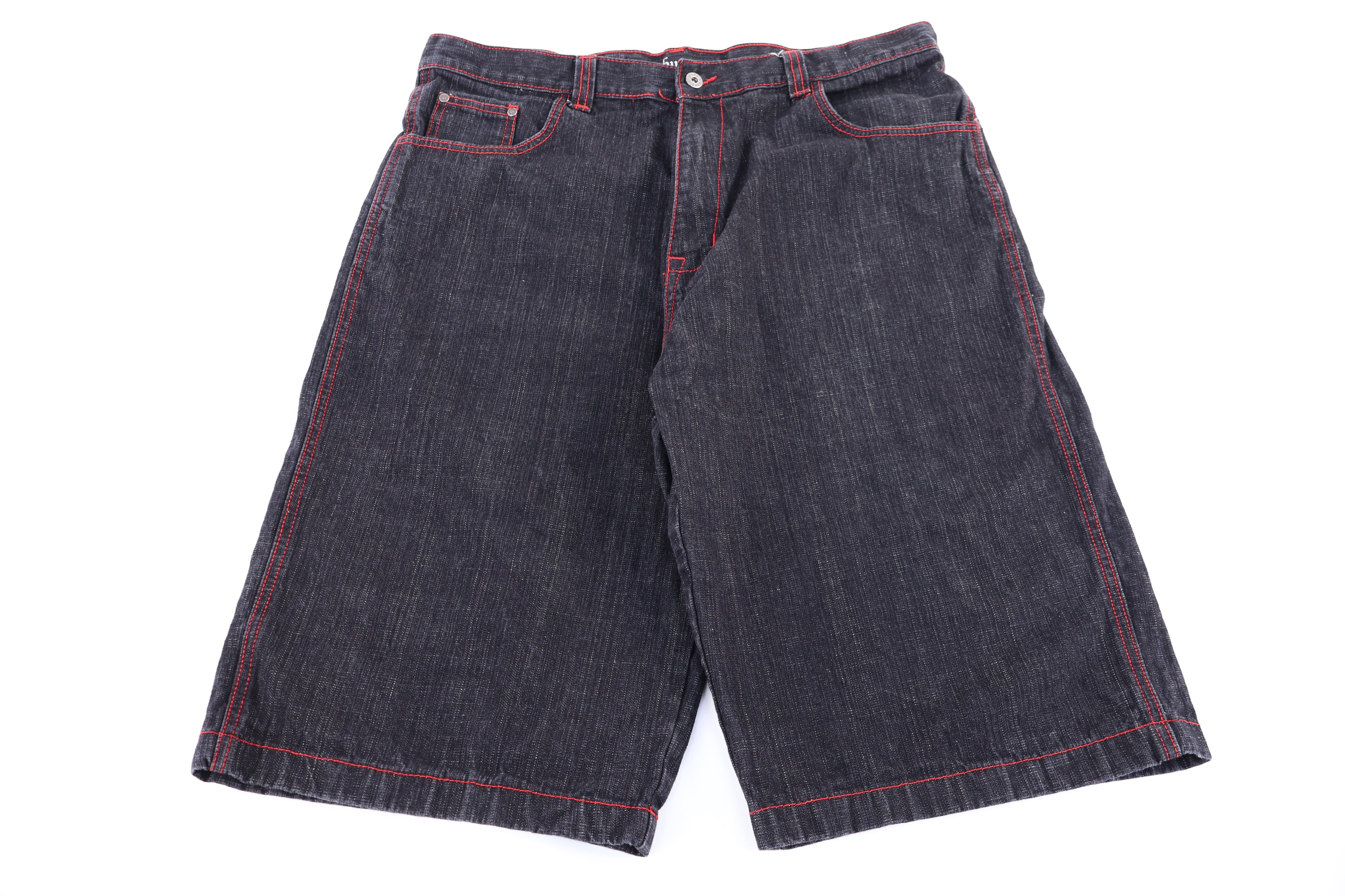Y2K UBUG Embroidered Denim Shorts
