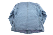 Carhartt Logo Patch Green Blanket Lined Chore Jacket