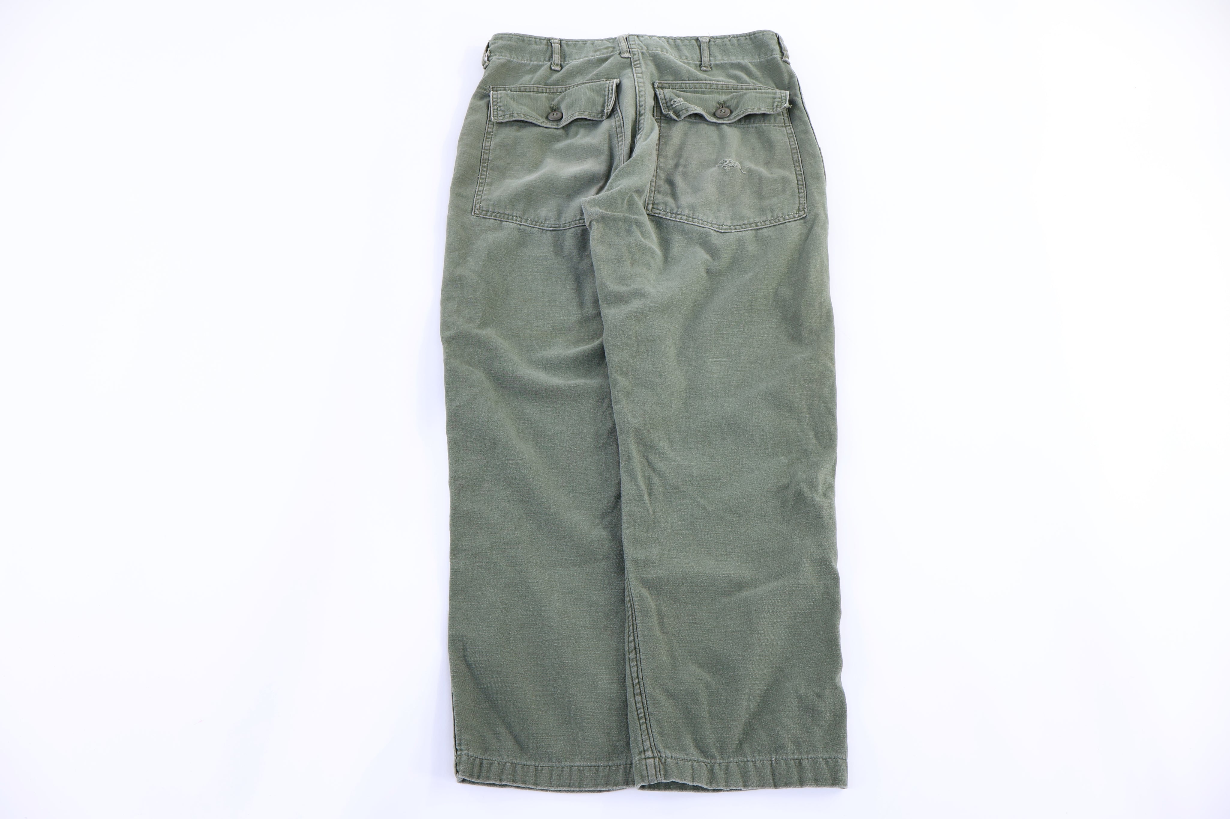 60's OG-107 Type 1 Green Military Pants