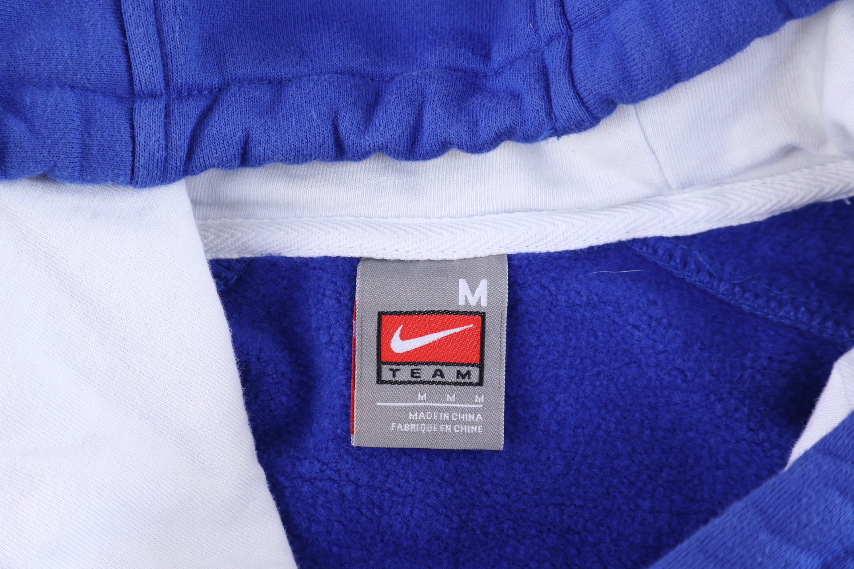 Vintage Nike Air Force Blue & White Pullover Hoodie