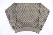 90's Serafini Multipattern Knit Sweater
