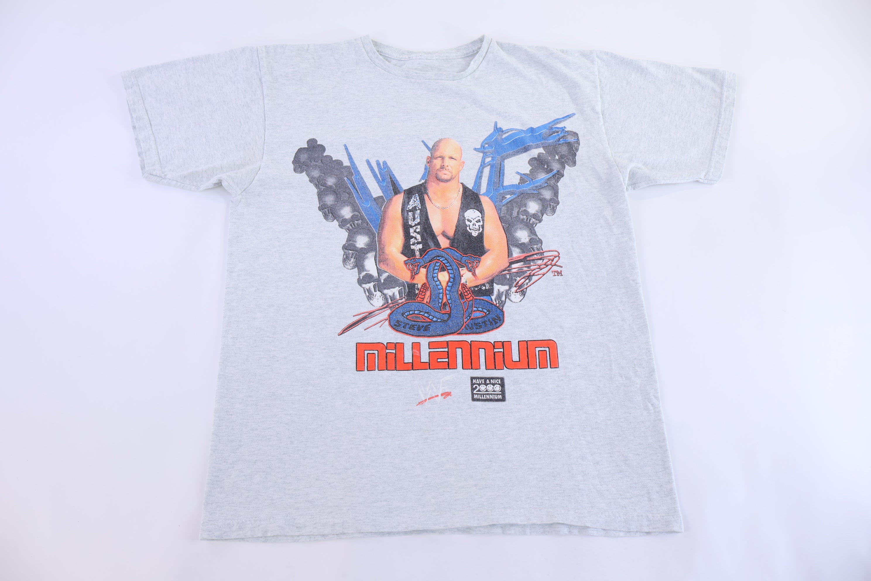 2000 WWF Stone Cold Millennium T-shirt