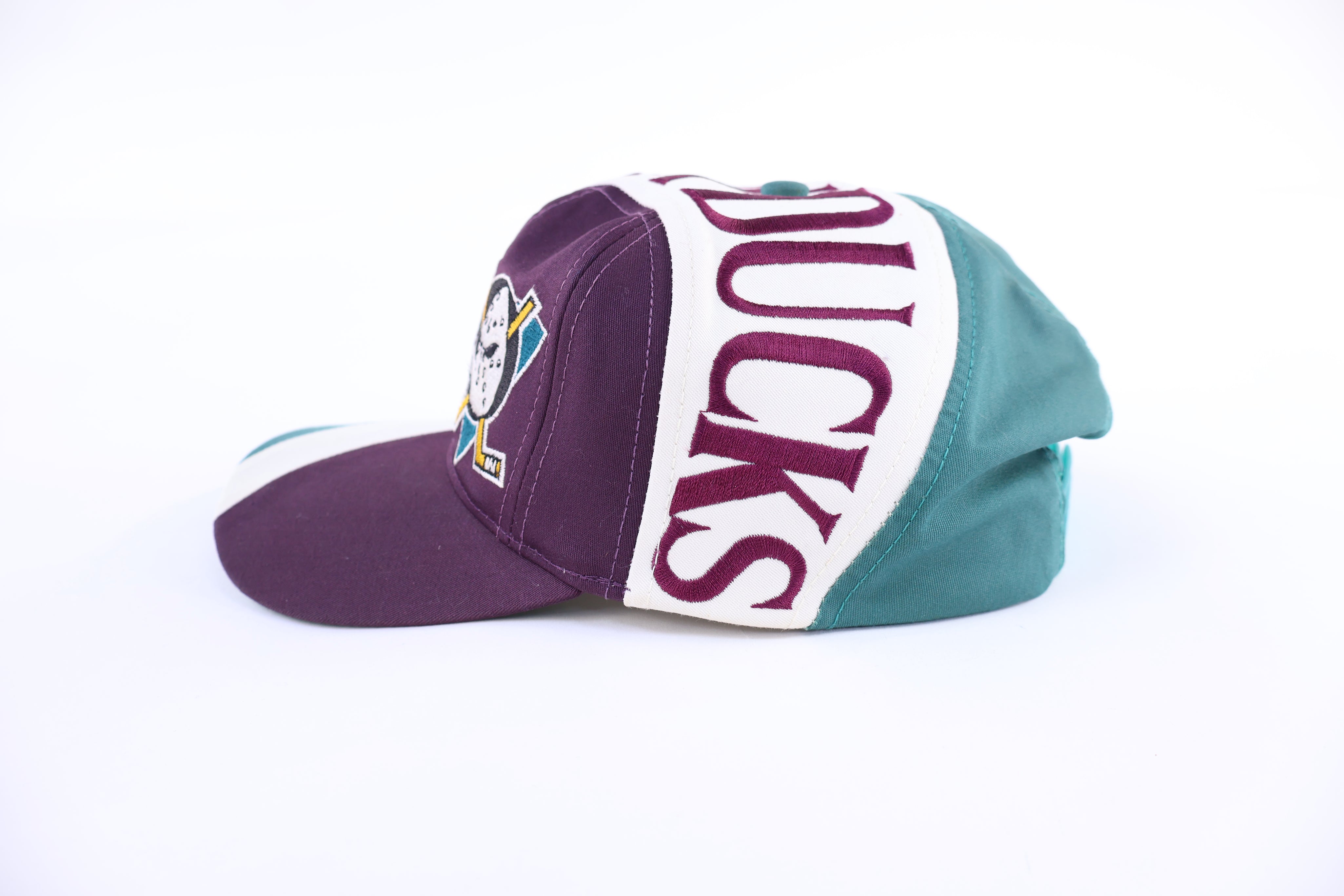 90's Anaheim Mighty Ducks Hockey Snapback Hat