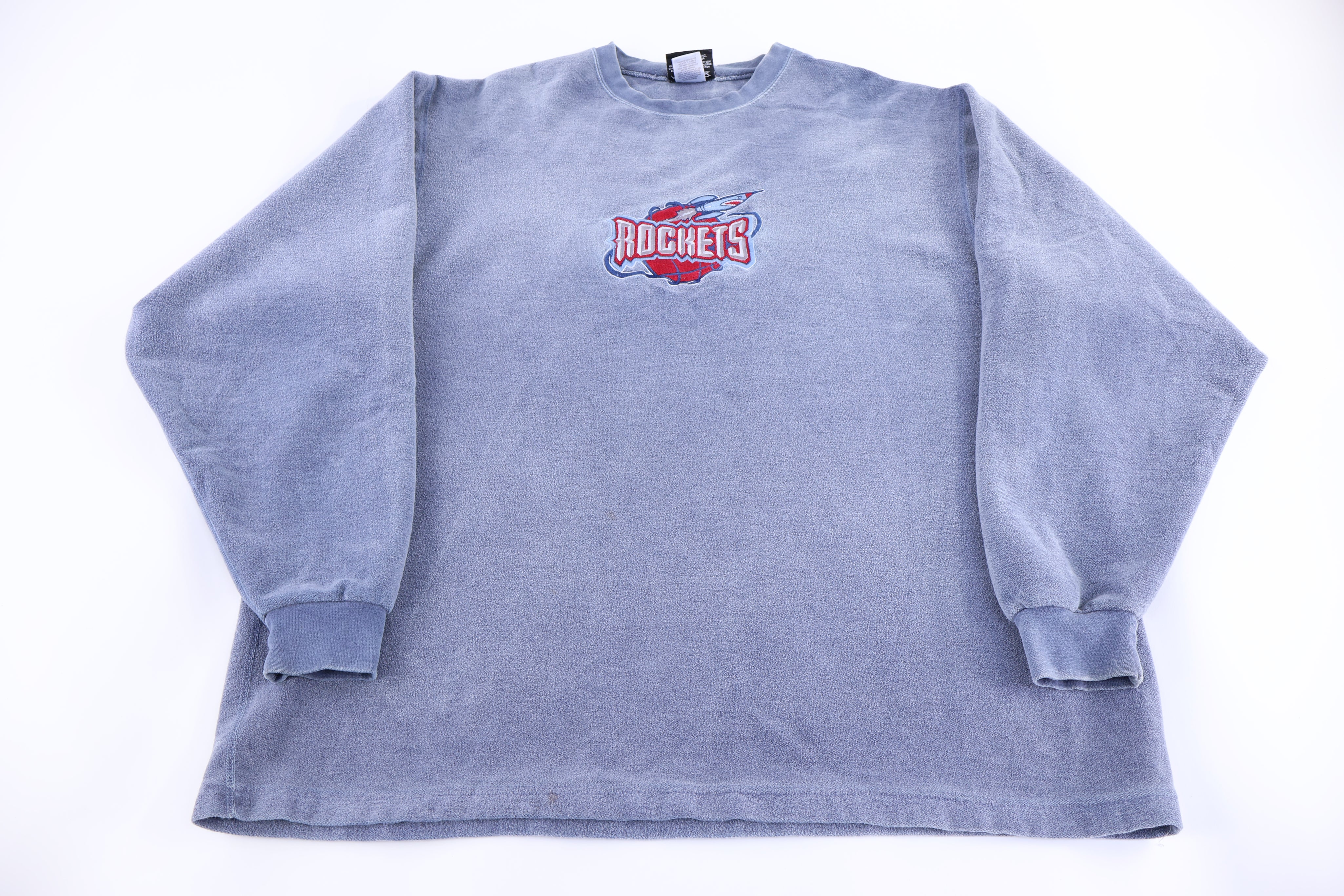 90's Houston Rockets Basketball Pullover Sweater