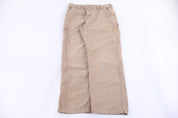Carhartt Logo Patch Tan Pants