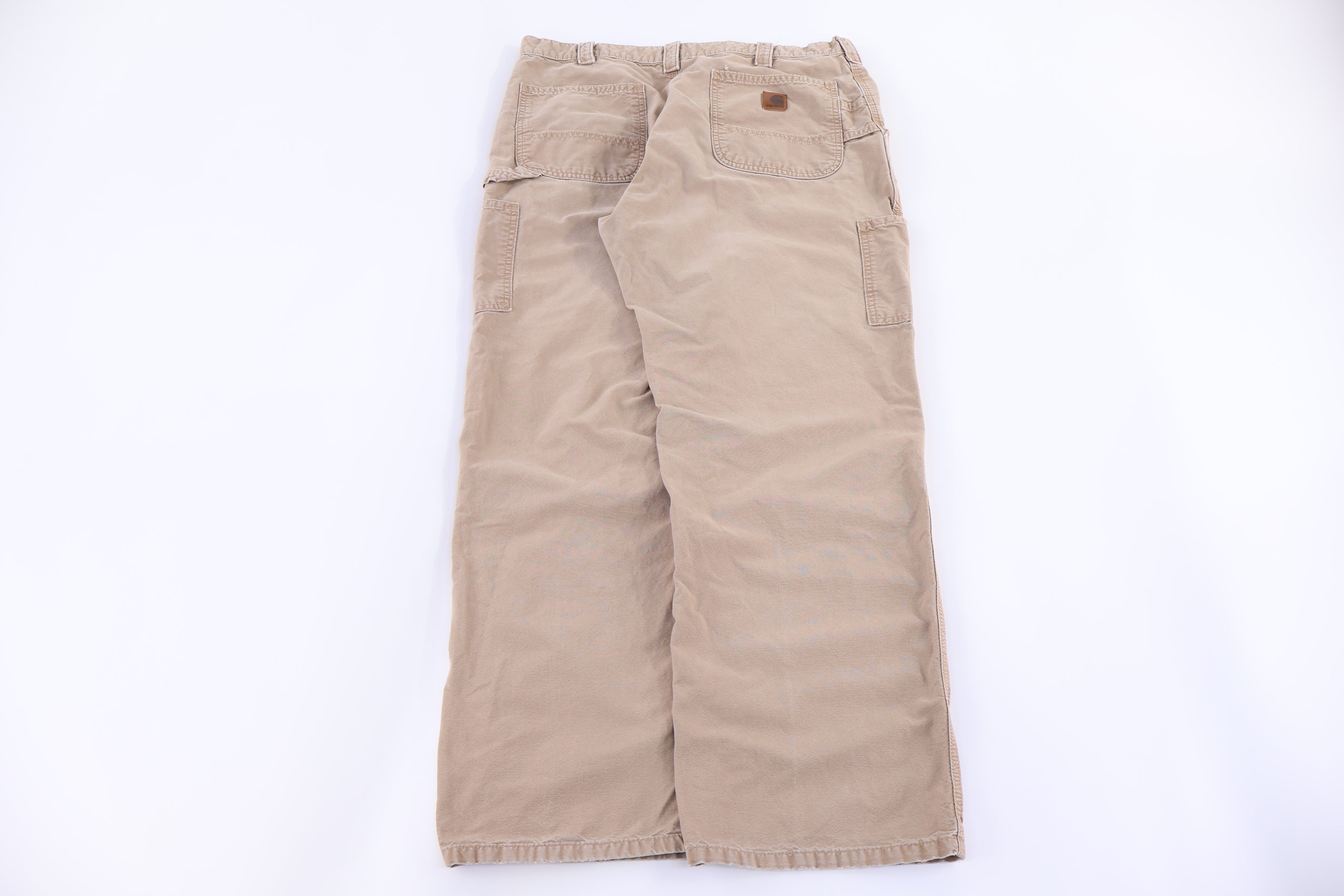 Carhartt Logo Patch Tan Pants