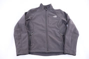 The North Face Embroidered Logo Grey Full zip Jacket