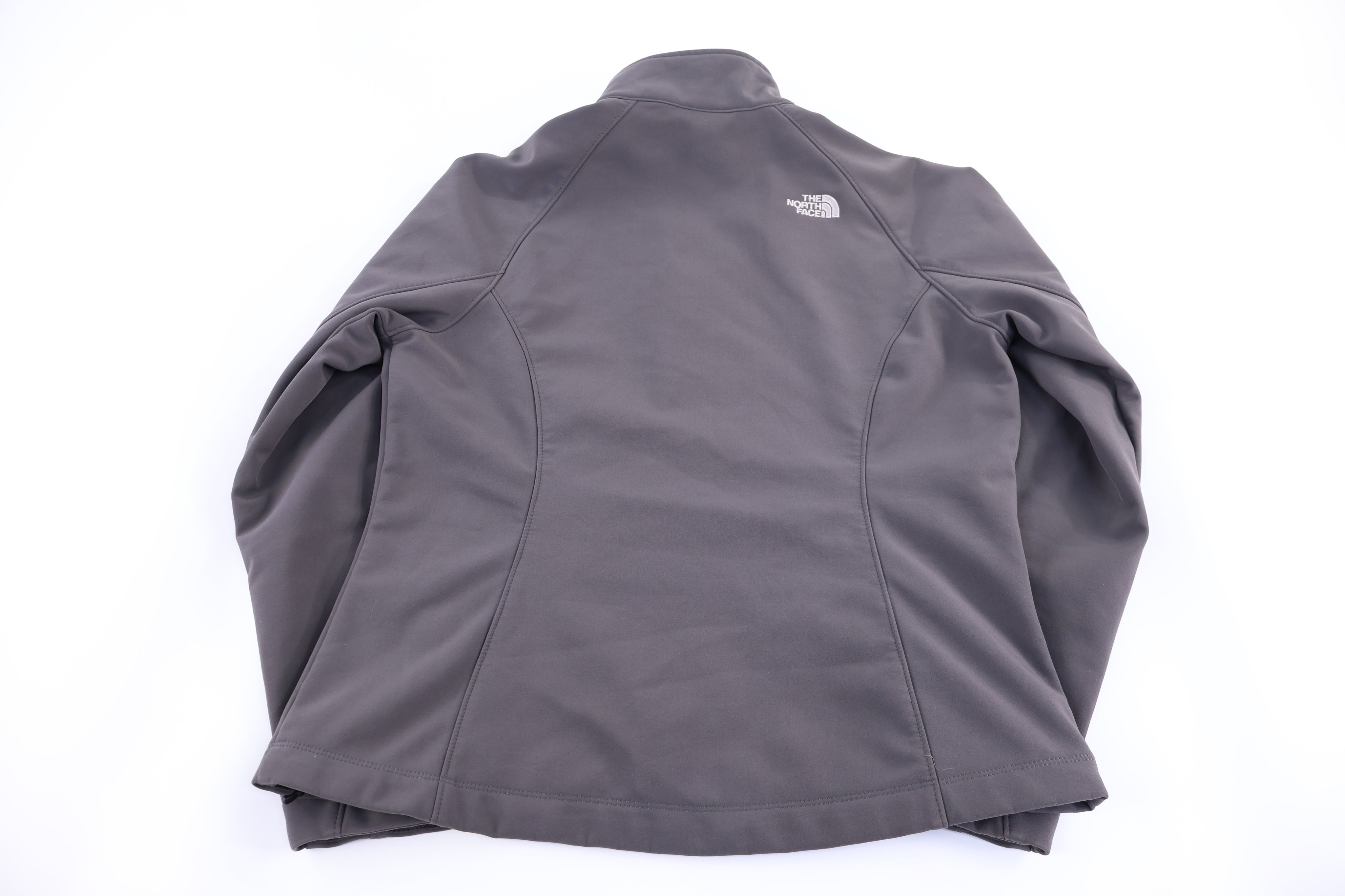 The North Face Embroidered Logo Grey Full zip Jacket