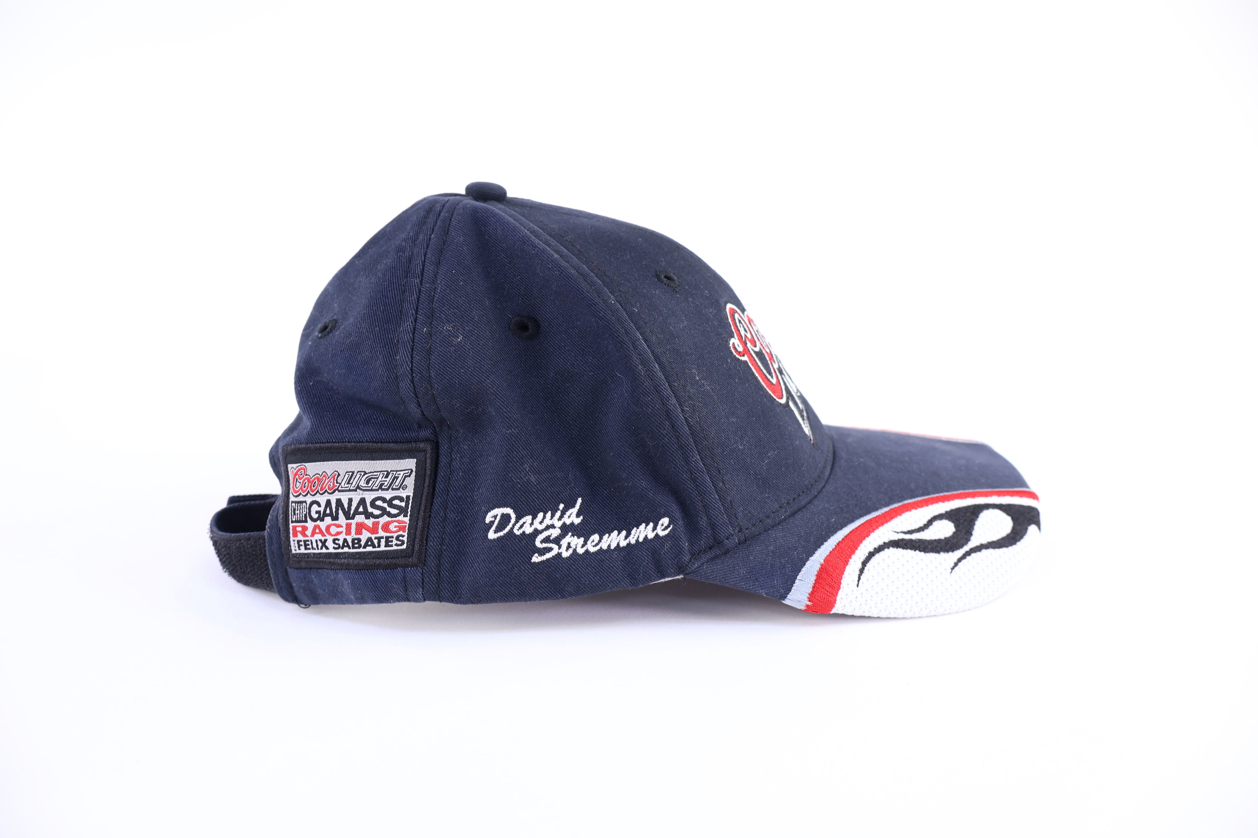 Vintage Coors Light Racing Flames Hat