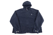 Polo Ralph Lauren Embroidered Logo Black Full Zip Jacket
