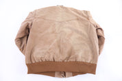 Carhartt Logo Patch Tan Full Zip Jacket