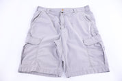 Carhartt Logo Patch Grey Cargo Shorts