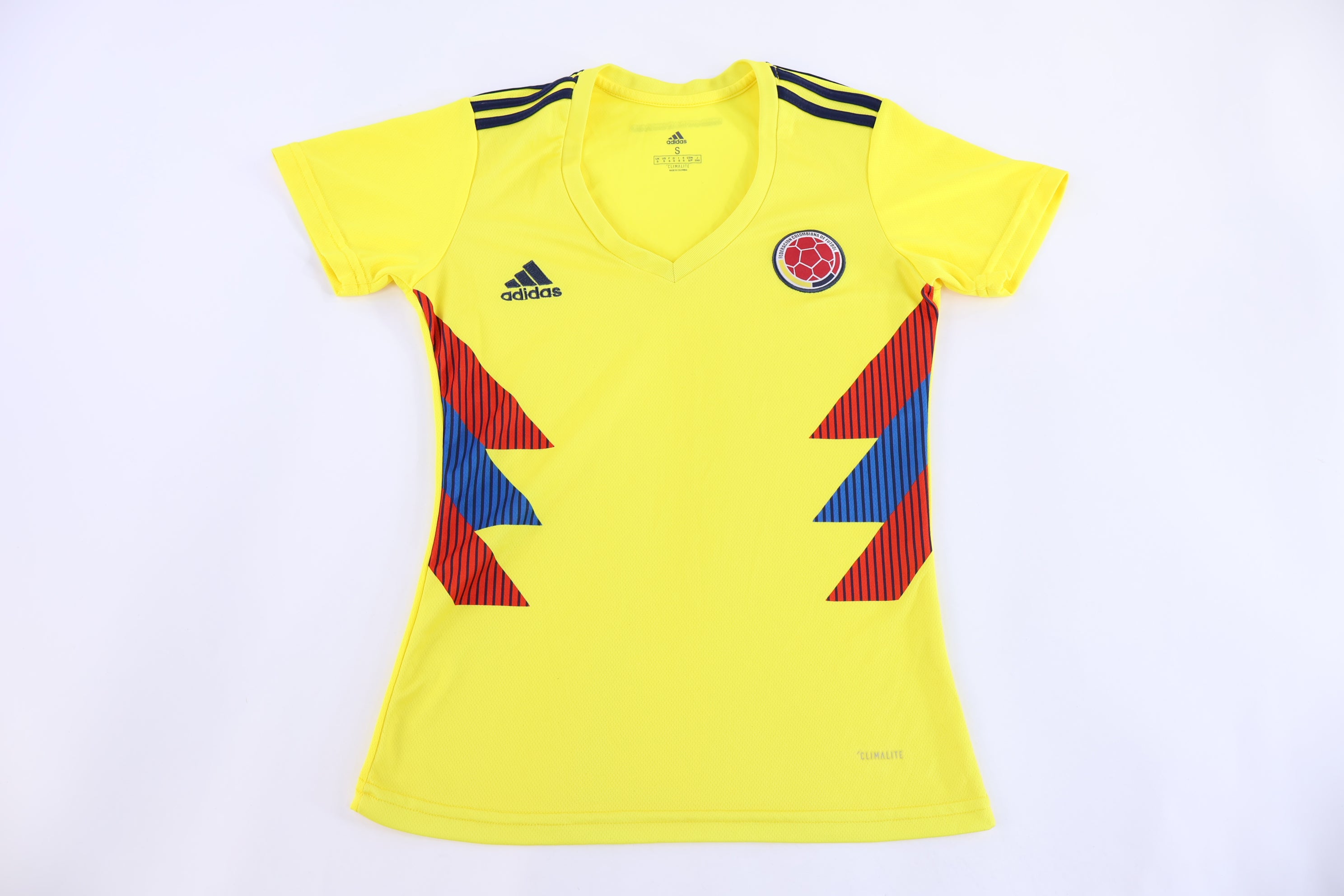 Women's 2018 Colombia Home Soccer Jersey