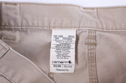 Carhartt Logo Patch Tan Relaxed Fit Pants