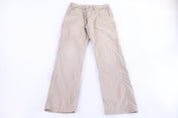 Carhartt Logo Patch Tan Relaxed Fit Pants