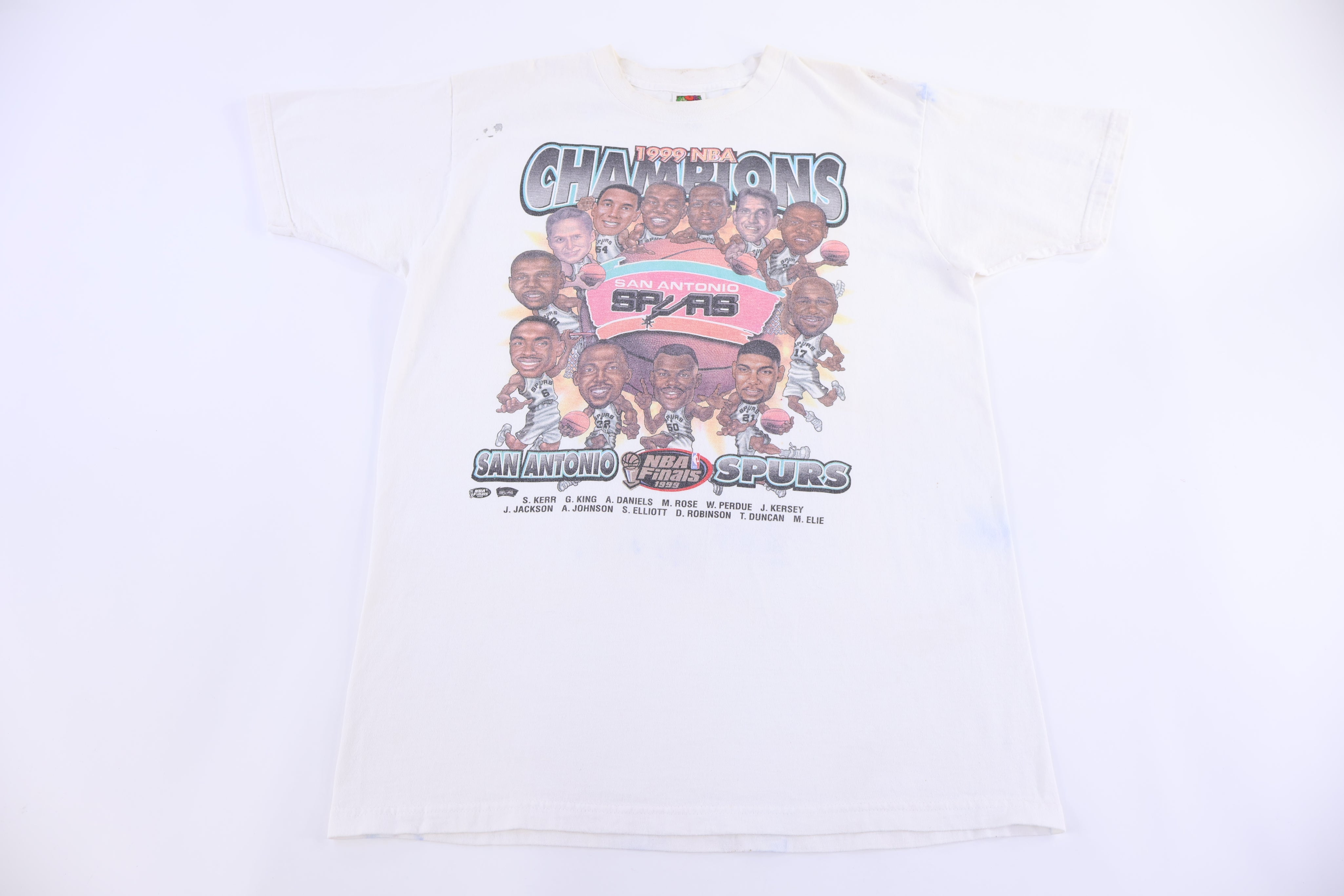 1999 San Antonio Spurs Basketball Champions T-shirt