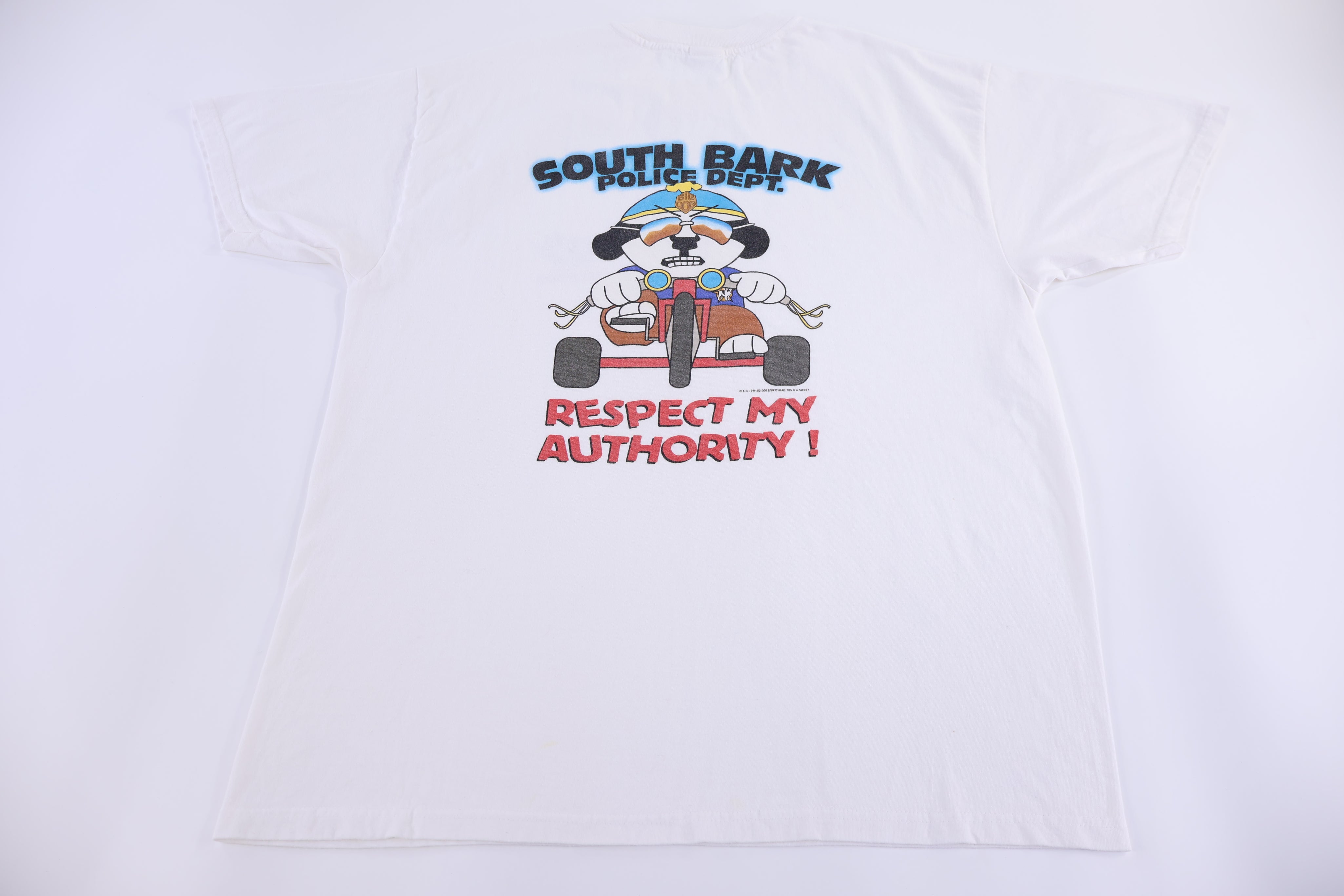 Vintage Big Dogs South Bark Police T-shirt