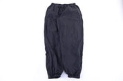 90's Nike Embroidered Logo Black Track Pants