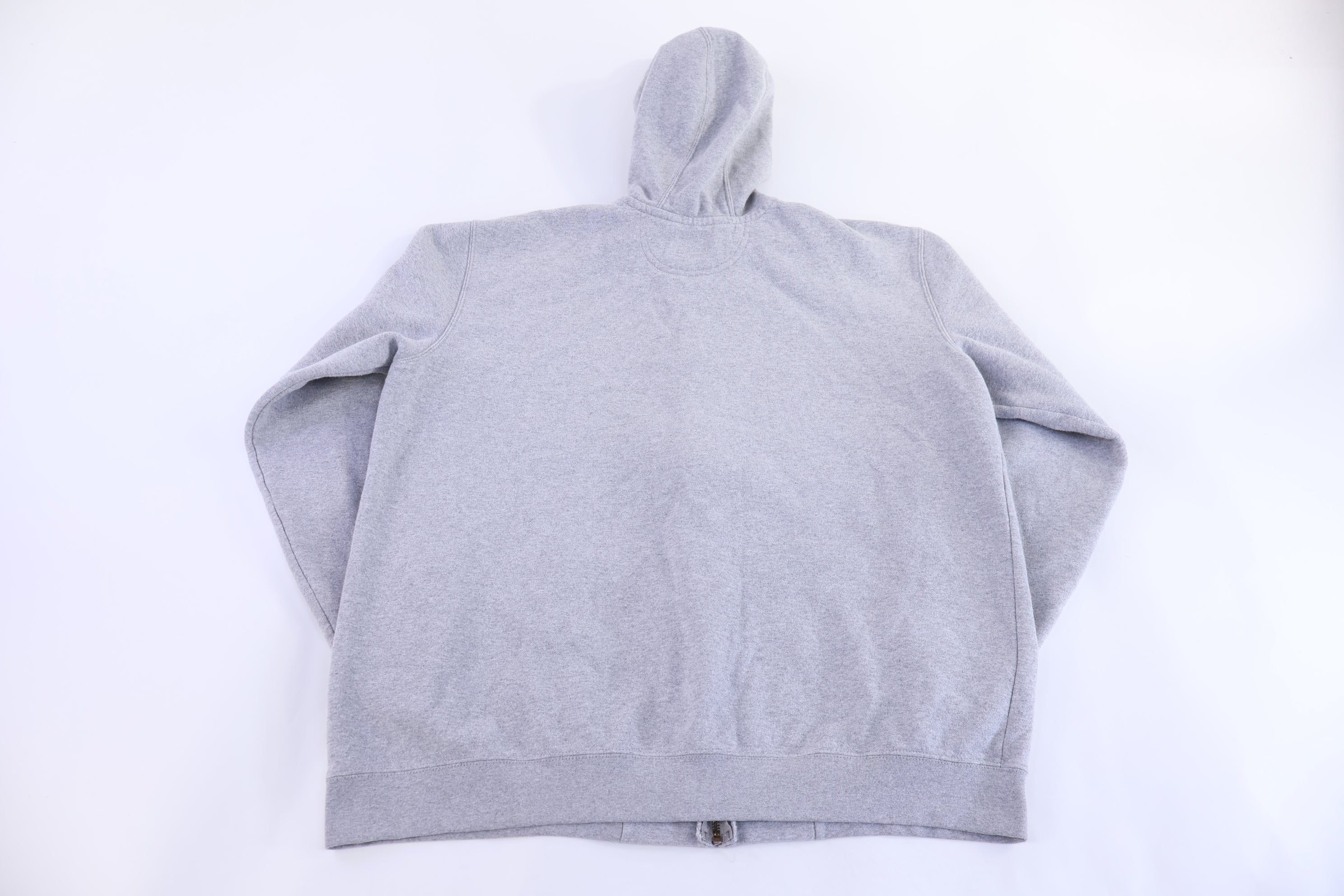 Carhartt Logo Patch Grey Full Zip Jacket