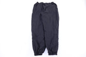 90's Nike Embroidered Logo Black Track Pants