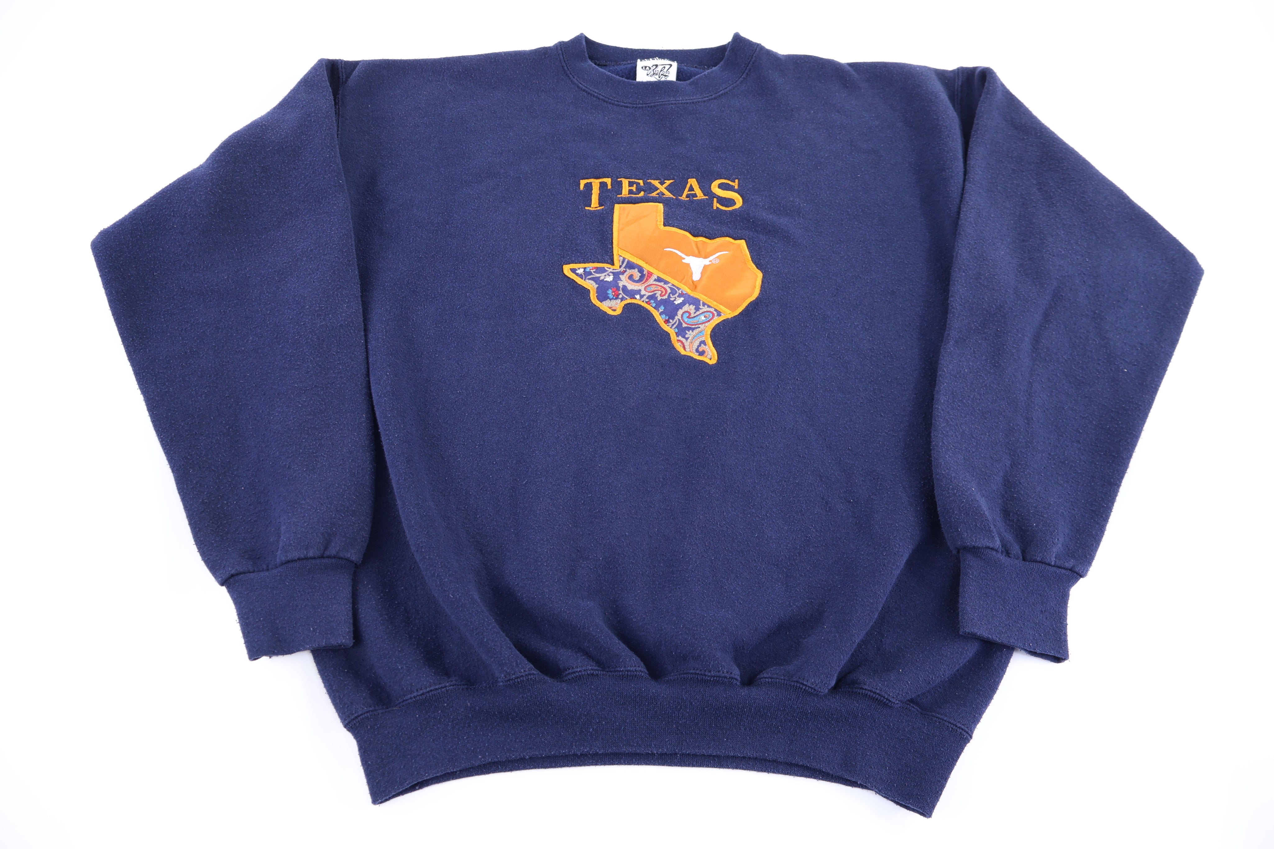 90's University of Texas Embroidered Sweatshirt
