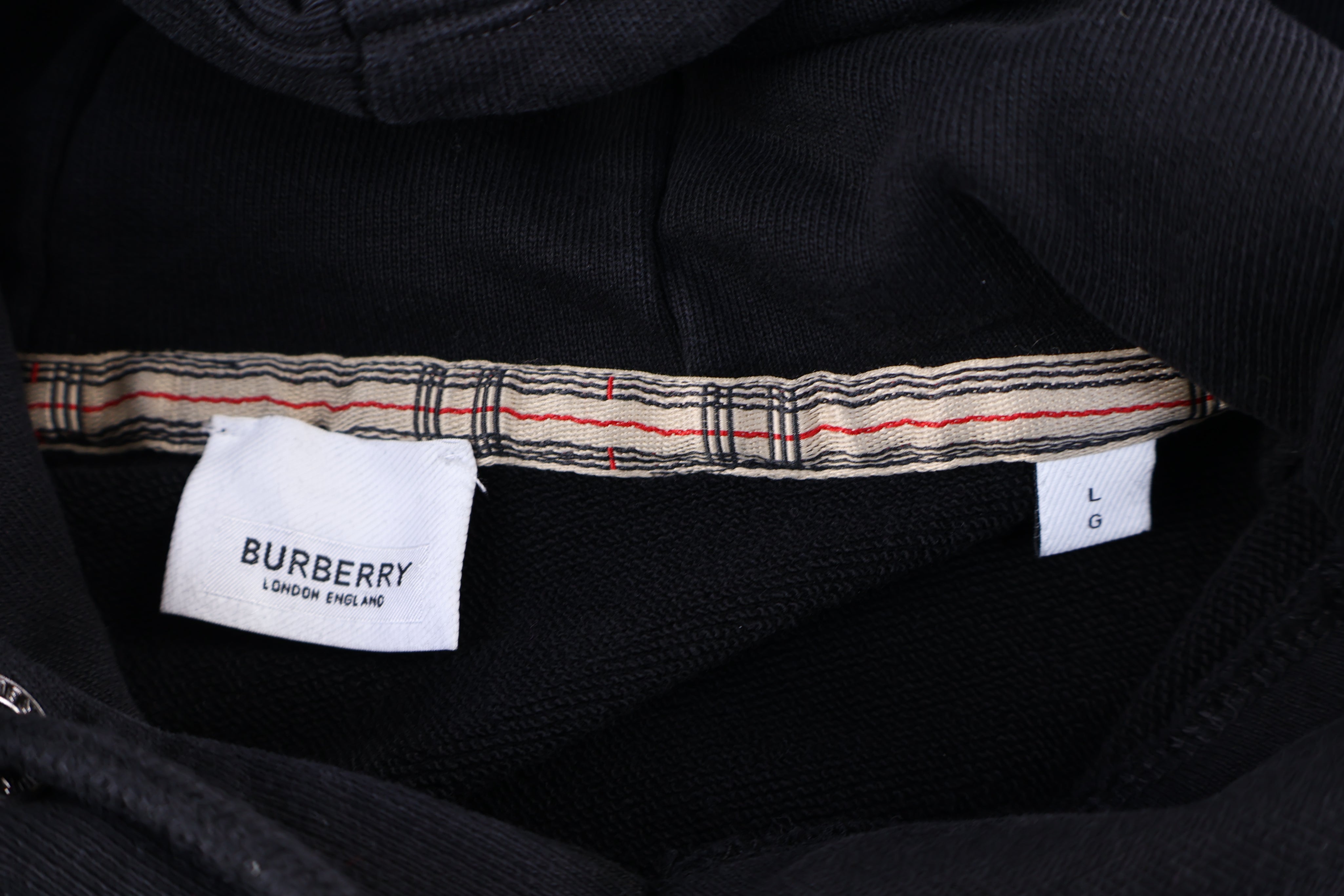 Burberry Varsity Patch Pullover Hoodie