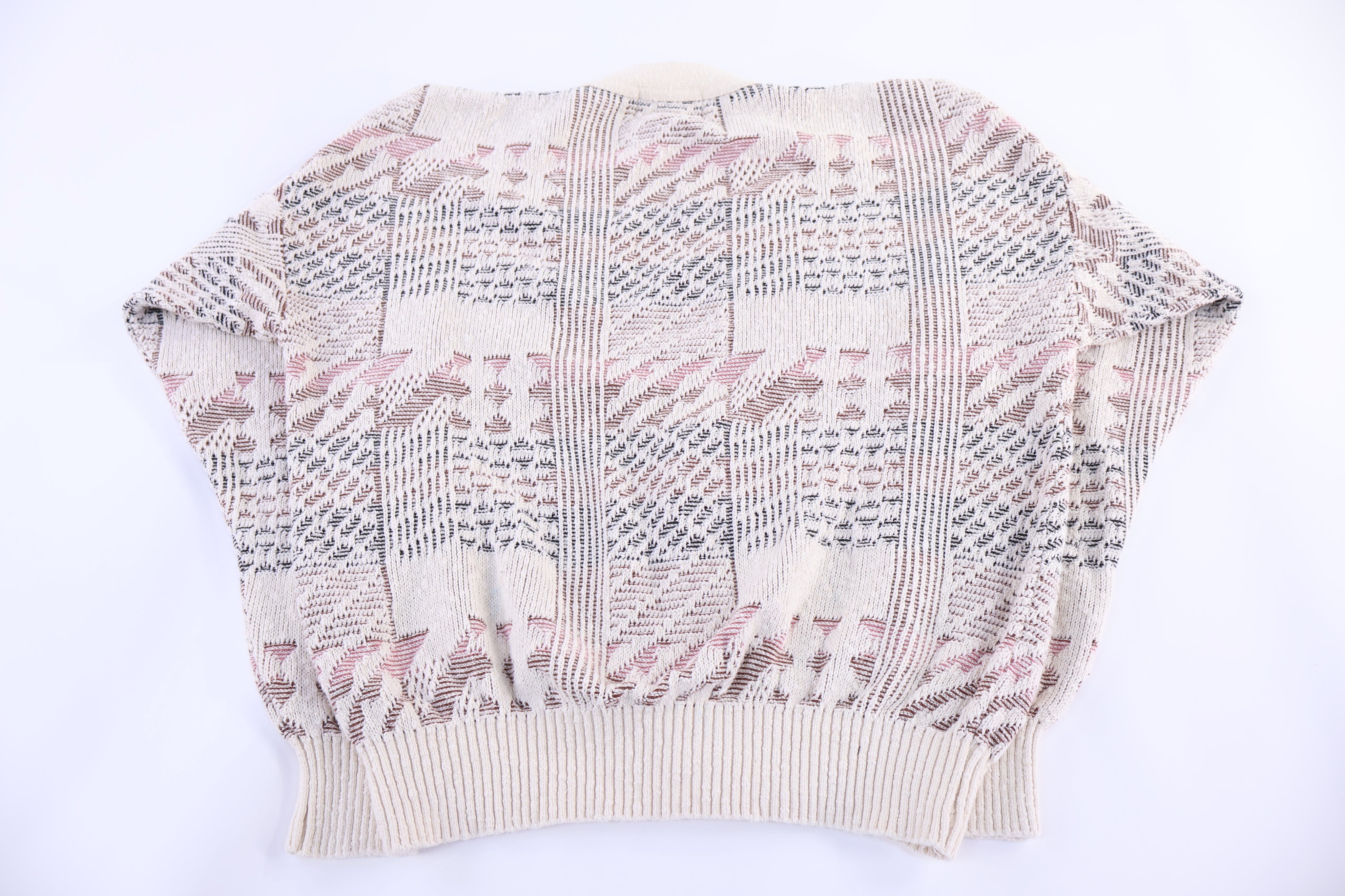 90's London Fog Tan Cardigan Sweater