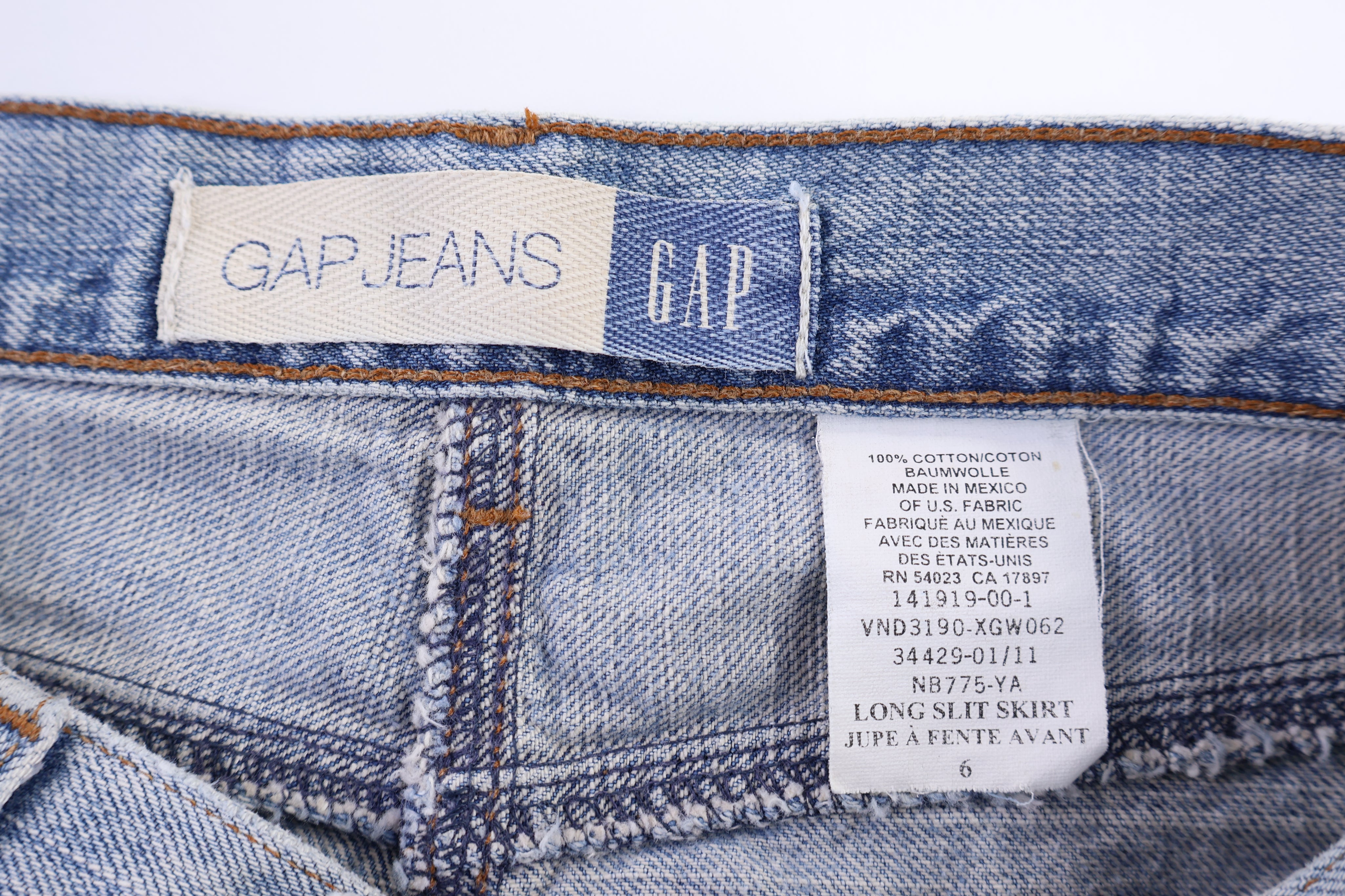 Women's Vintage GAP Maxi Denim Skirt