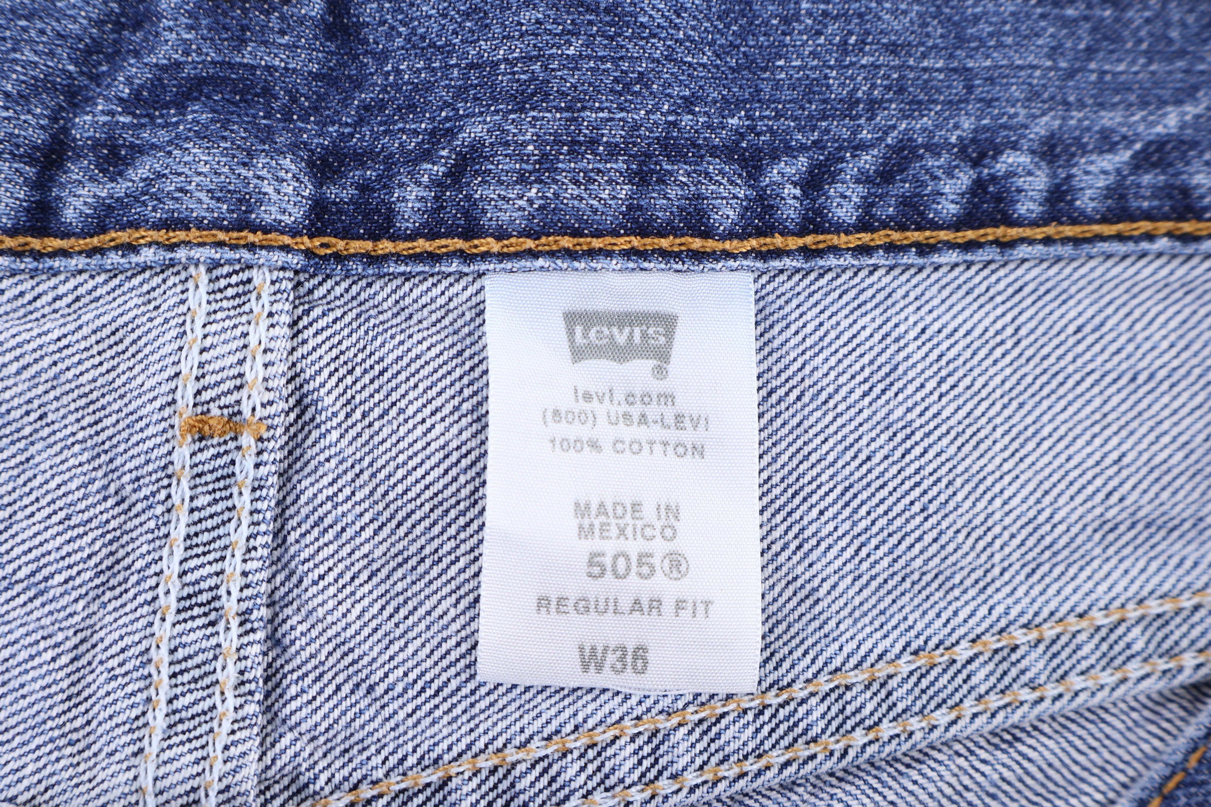 Levi's 505 Medium Wash Denim Shorts
