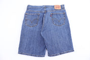 Levi's 505 Medium Wash Denim Shorts