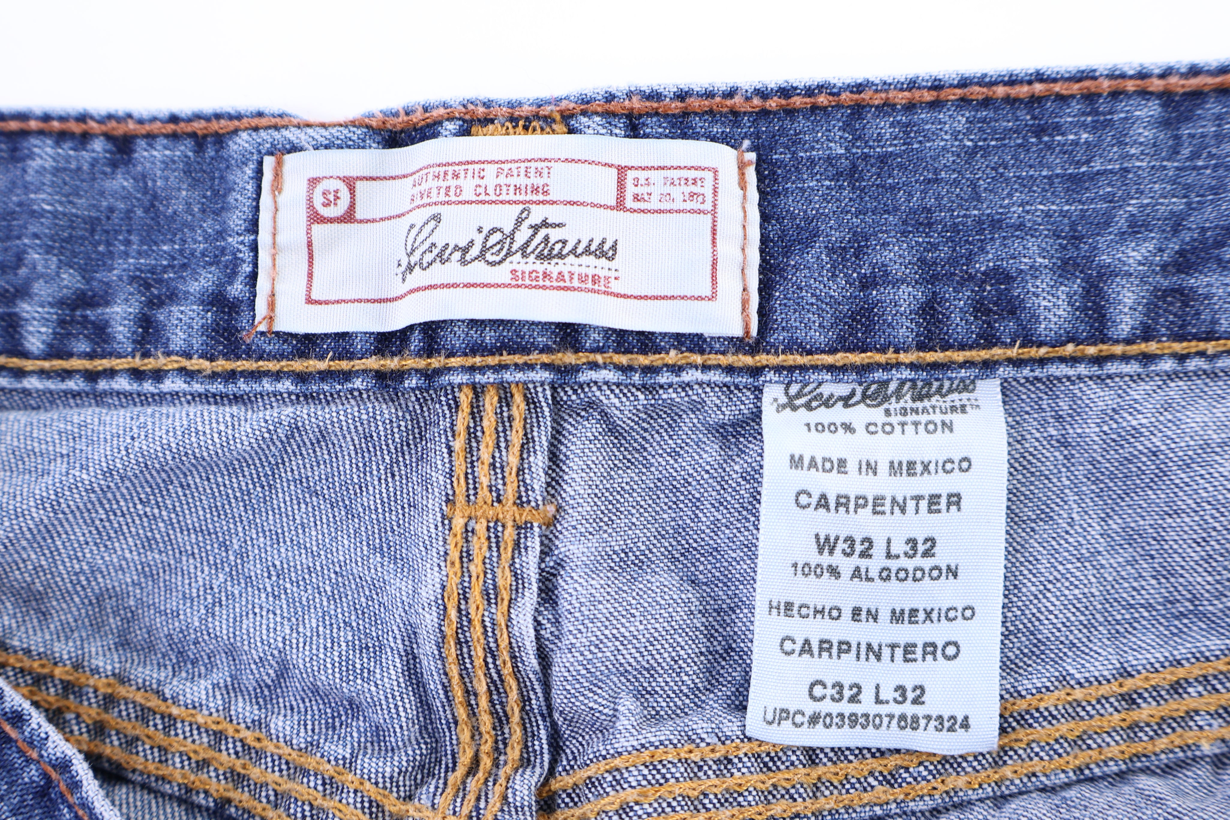 Levi's Strauss Dark Wash Carpenter Jeans