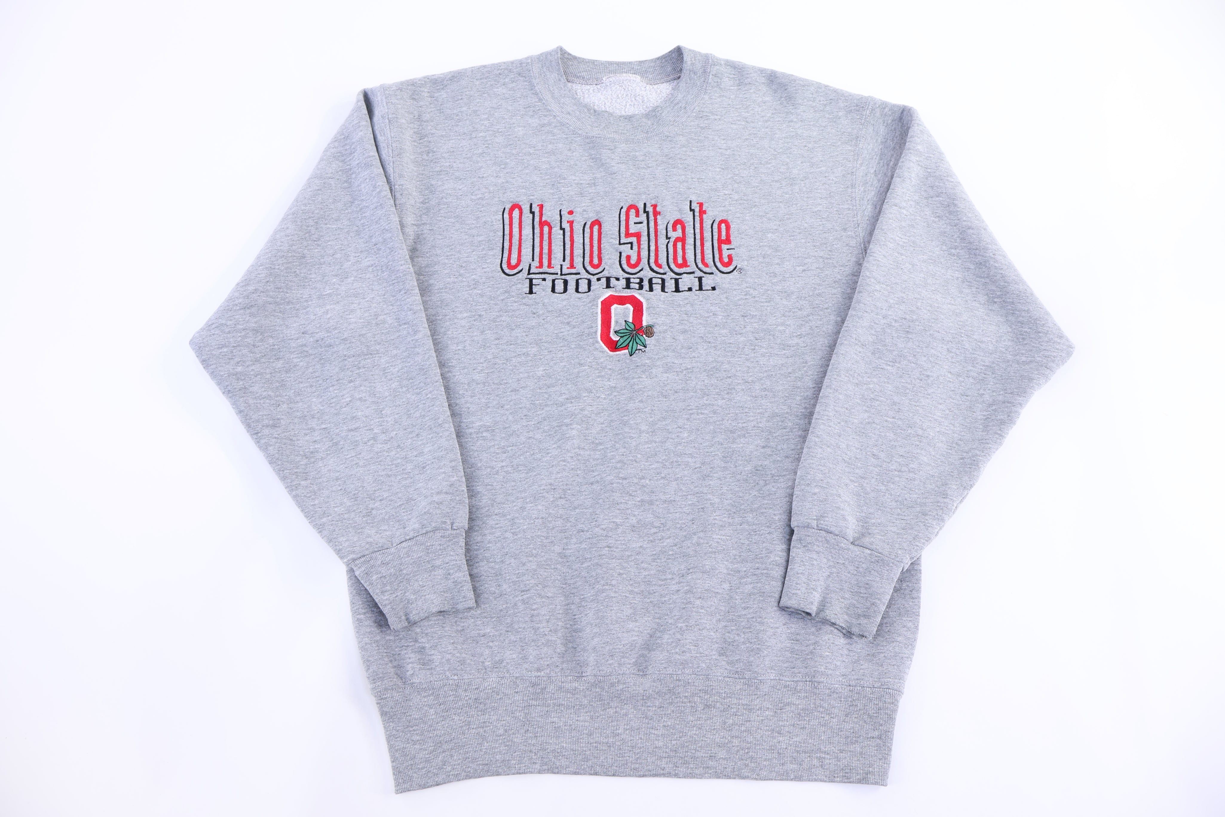 90's Ohio State University Embroidered Sweatshirt