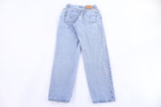 90's Levi's 550 Light Wash Denim Jeans