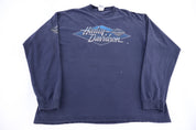 Harley Davidson Motorcycles Kansas LS T-shirt