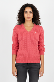 Women's Lauren Ralph Lauren Pink Knit Sweater