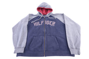 Tommy Hilfiger Blue & Grey Full Zip Hoodie