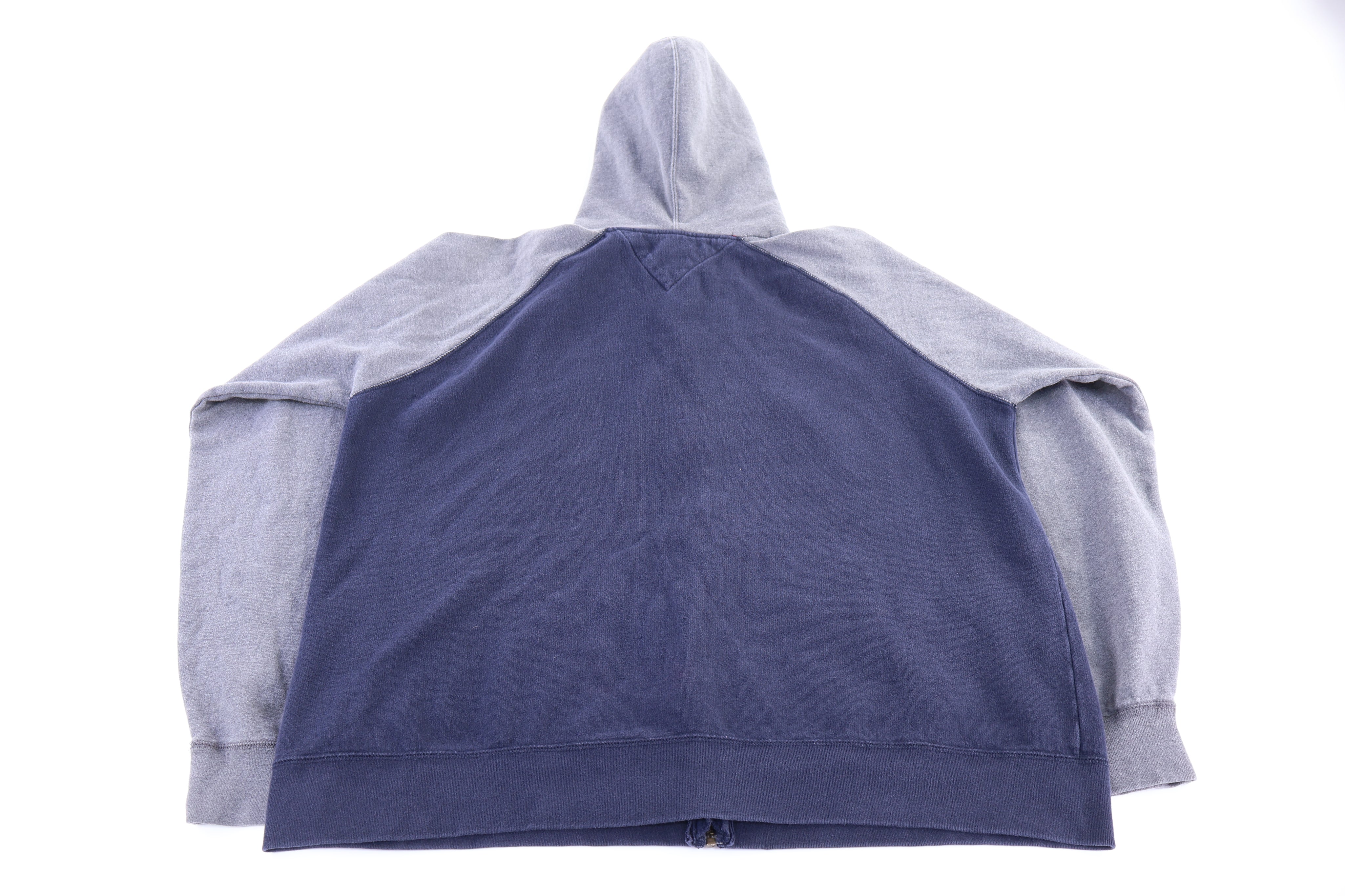 Tommy Hilfiger Blue & Grey Full Zip Hoodie