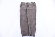 Carhartt Logo Patch Relaxed Fit Brown Pants