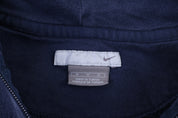 Vintage Nike Embroidered Logo Navy Quarter Zip Pullover