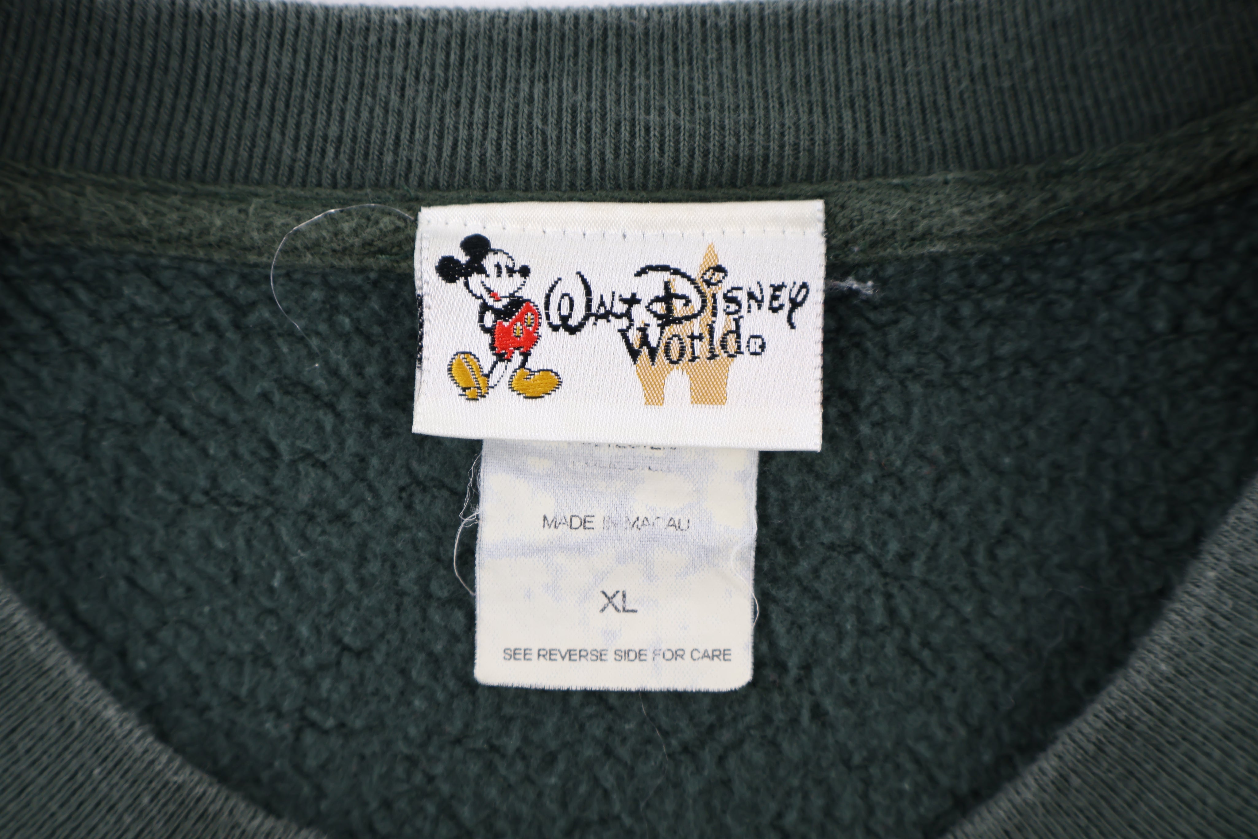 90's Walt Disney World Embroidered Sweatshirt