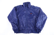 90's Nike Embroidered Logo Navy Full Zip Jacket