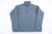 Women's Patagonia Logo Patch Blue Better Sweater