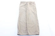 Carhartt Logo Patch Khaki Pants