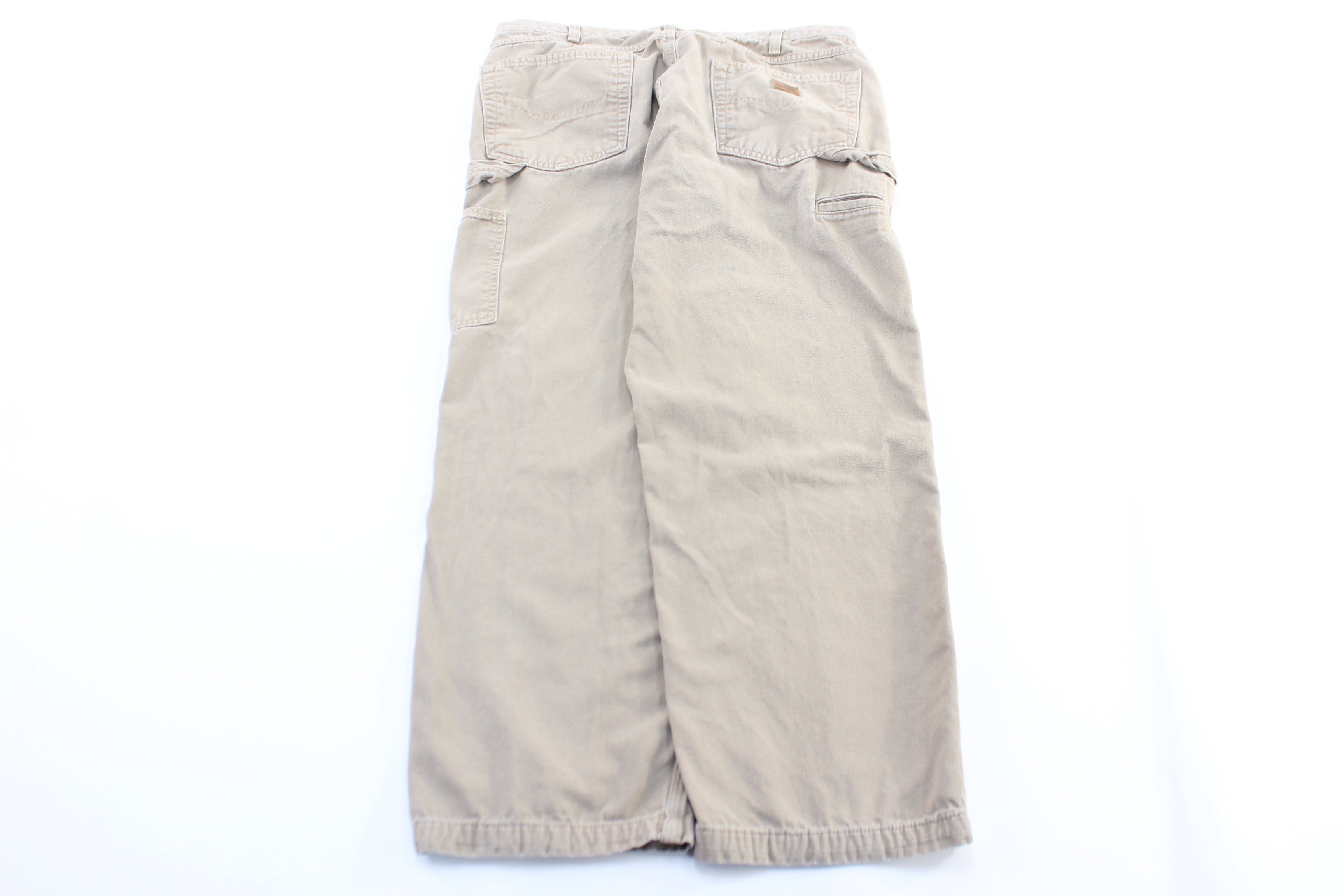 Carhartt Logo Patch Khaki Pants