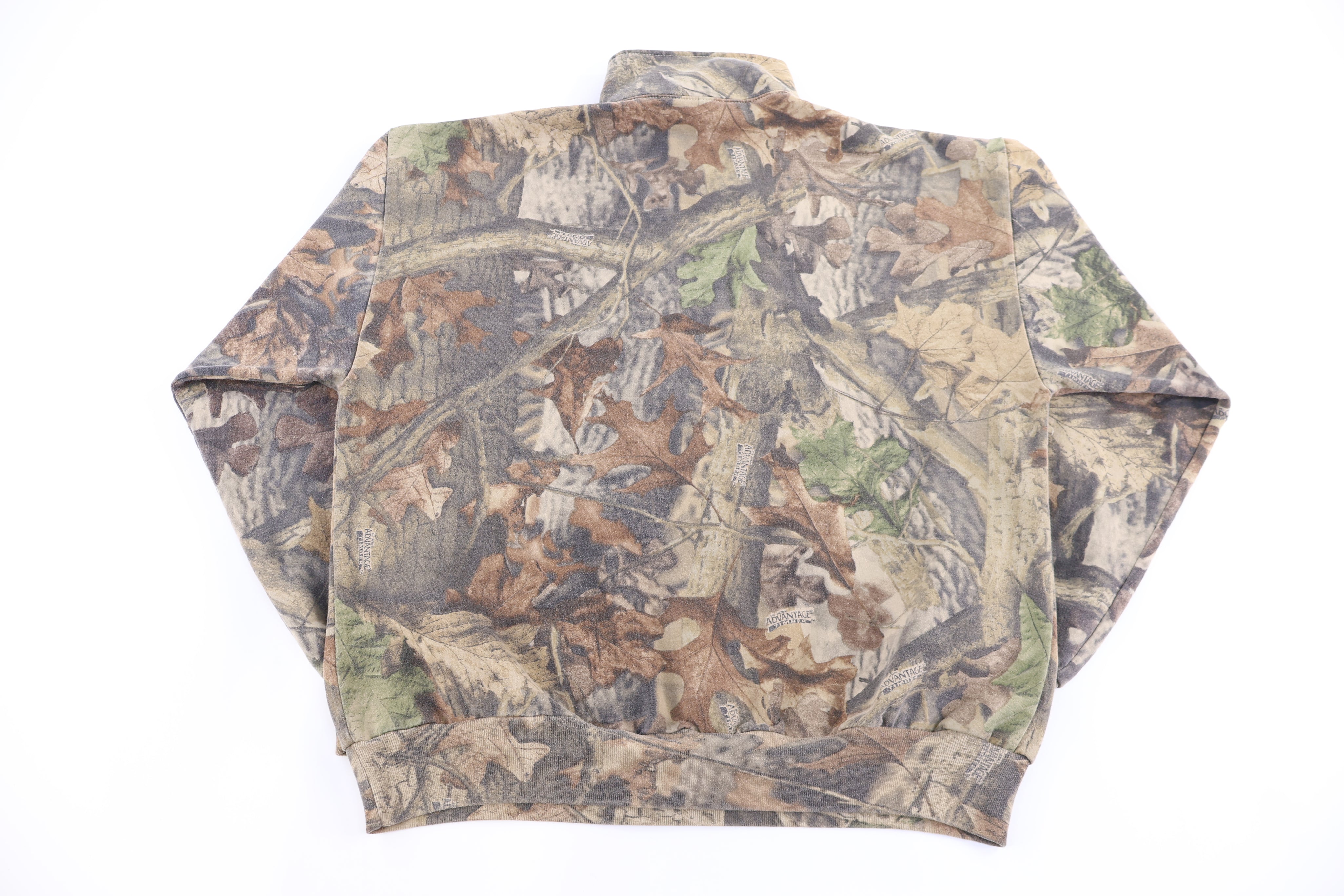 Vintage Liberty Camo Quarter Zip Sweatshirt