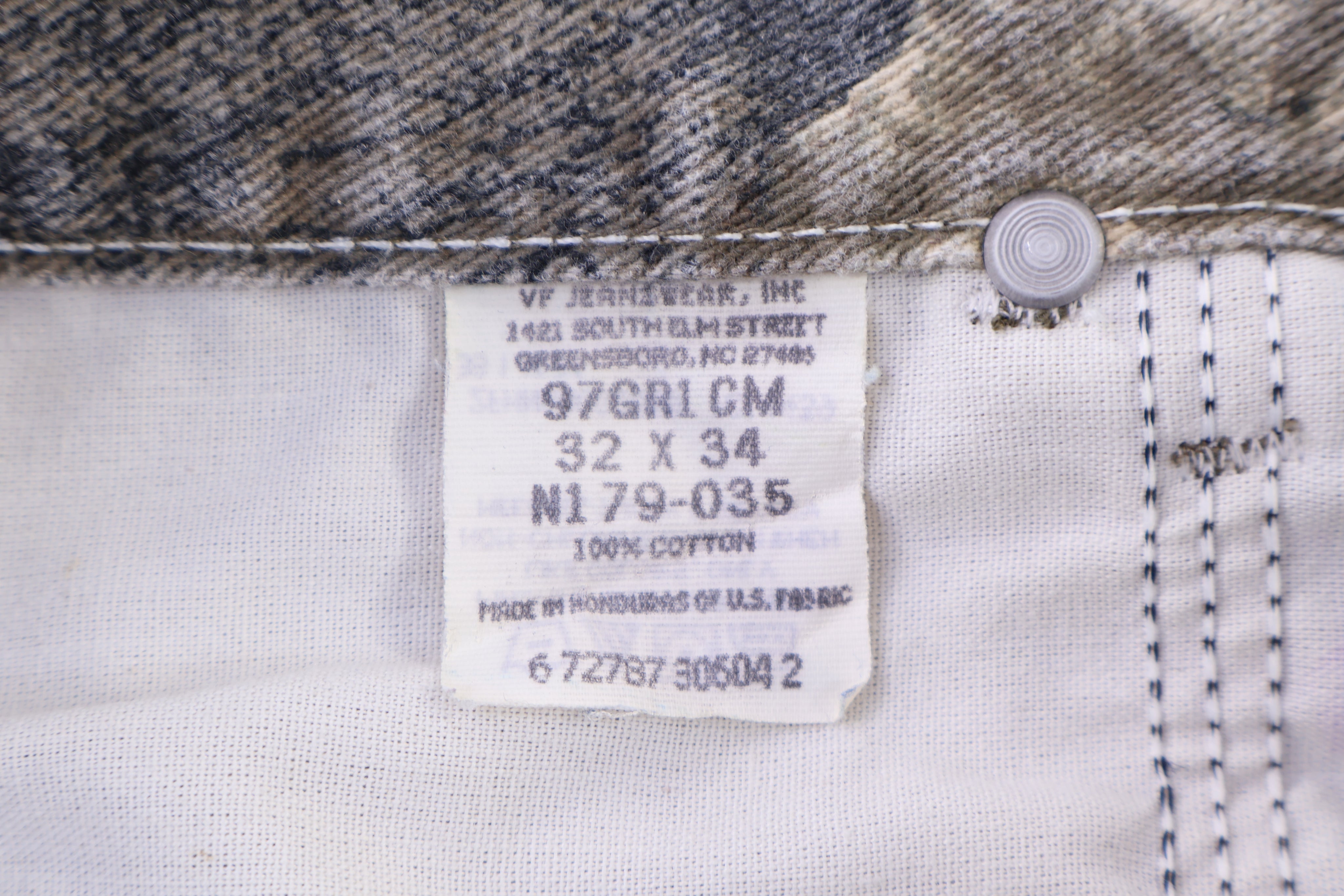 Vintage Wrangler Camo Pants